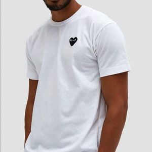 commes de garcon mens t shirt